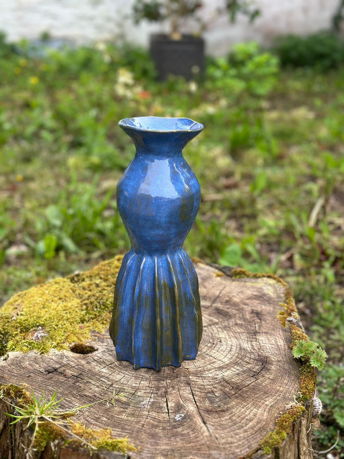 Handmade Blue Vase